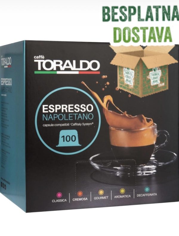 AKCIJA Caffe Toraldo Classica 100 komada BESPLATNA DOSTAVA