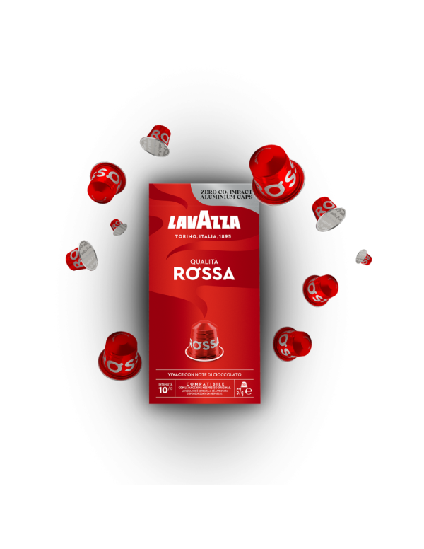 Nespresso Lavazza Qualita Rossa aluminium 100 kom.
