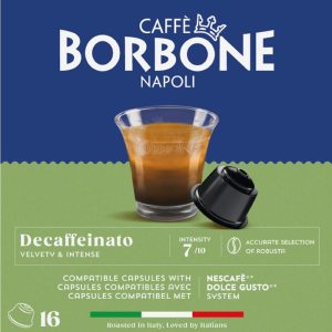 NOVO Dolce Gusto Caffe Borbone Decaffeinato
