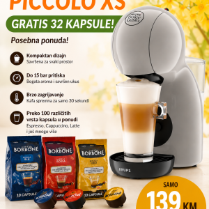 AKCIJA Krups Dolce Gusto Piccolo XS +32 kapsule