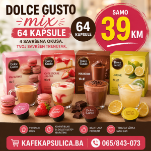AKCIJA Dolce Vita Dolce Gusto Mix 64 kapsule
