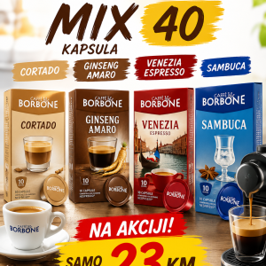 AKCIJA Nespresso Mix 40 kapsula