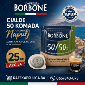 AKCIJA PROMOCIJA Cialde Caffe Borbone 50 komada